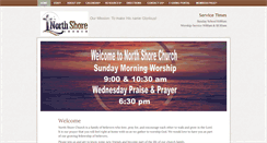 Desktop Screenshot of northshorechurch.org