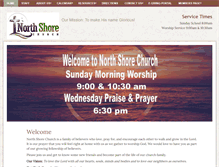 Tablet Screenshot of northshorechurch.org